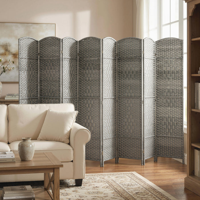 HOMCOM 6 Ft Folding Room Divider, Privacy Screen for Home Office Bedroom