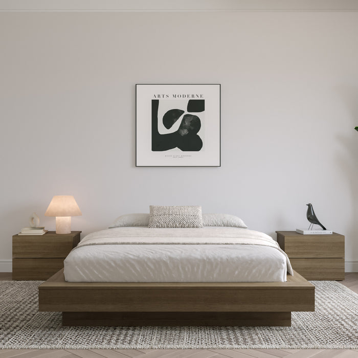 Marconi Platform Bed Frame King Bed