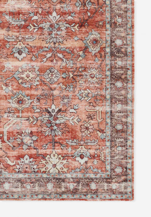 Ruby Traditional 10'0\" x 13'0\" Area Rug in Brown Indoor Area Rug