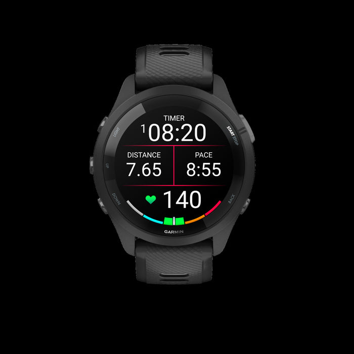 Garmin Forerunner® 265 Gps Smartwatch - Fitness Tracker W/ Multi-band Gps - Black