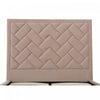 Crosby Modern Upholstered Velvet Full Bed in Nude | Lit double moderne Crosby en velours capitonne couleur nude