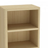 Rivington Modern 28" Open Bookcase in Natural Oak - Set of 2 | Bibliotheque ouverte moderne Rivington 28" en chene naturel - Lot de 2