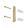 Umbra Loop Gold Expandable 1" Curtain Rod - 42"-120" | Tringle à rideaux extensible Loop de Umbra dorée de 1 po - 42 po à 120 po
