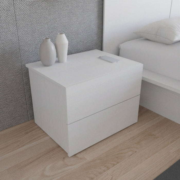 James Nightstand With 2-Drawers