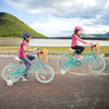 Prorider 16" Kid's Bike With Training Wheels Adjustable Handlebar Seat Handbrake Green