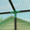 Outsunny Tomato Greenhouse With Reinforced Pe Cover Walk-in Green House|Outsunny Serre A Tomates Avec Couverture Pe Renforcee Serre A Etages
