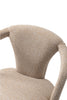 Palmer Mid-Century Modern Upholstered Tweed Armchair in Gold Dust Dining Chair | Fauteuil Palmer style milieu du siecle moderne en tweed dore