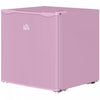 HOMCOM 1.1 Cubic Feet Compact Mini Freezer with Adjustable Temperature