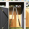 Outsunny Double Garbage Bin Shed, Lockable Storage Shed With Openable Lid|Outsunny Hangar A Poubelle Double, Verrouillable Avec Couvercle Ouvrable