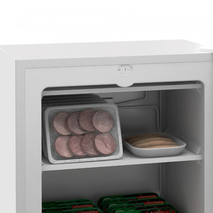 HOMCOM Compact Upright Freezer 3Cu.Ft Mini Freezer, White
