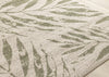 Jackson Taupe White Elegant Border Outdoor Rug, 6'7" x 9'6" Outdoor Area Rug | Tapis d'exterieur Jackson Taupe Blanc a bordure elegante, 6'7" x 9'6"