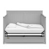 Graco Hadley 5-in-1 Convertible Crib with Drawer - Pebble Gray
