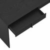 Novara Contemporary 60" Writing Desk in Black (2-Drawer) | Bureau d'ecriture contemporain Novara 60" en noir (2 tiroirs)