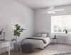 Anisten Ceiling Fan with Light Fixture - White | Ventilateur de plafond Anisten avec luminaire - Blanc