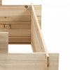 Outsunny 3-tier Wood Raised Garden Bed, Elevated Planting Box, Outdoor Vegetable Flower Container, H|Outsunny - Lit De Jardin Sureleve En Bois A 3 Niveaux, Bac De Plantation Sureleve, Bac A Legumes Et