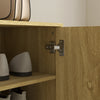 HOMCOM 5-Tier Entryway Shoe Storage Cabinet with Adjustable Shelves