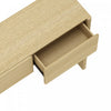 Linda Modern Console Table in Natural Oak Hall Table | Console moderne Linda en chene naturel
