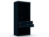 Mulberry Contemporary Modern 36" Wardrobe Closet in Midnight Blue - Set of 2 | Armoire contemporaine moderne Mulberry 36" en bleu minuit - Ensemble de 2