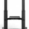 Kanto MTMA100PL Mobile TV Cart with Adjustable Shelf and Built-in Handles for 55" - 100" TVs, Black Tv Mount | Chariot mobile pour televiseur Kanto MTMA100PL avec etagere reglable et poignees integrees pour televiseurs de 55" a 100", noir