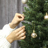 HOMCOM 6ft Christmas Tree with DIY Synchronized LEDs, Xmas Tree, Green