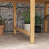 Outsunny Wooden Raised Garden Bed With Drain Holes, Bed Liner For Vegetables, Flowers, Herbs, Outdoo|Outsunny Lit De Jardin Sureleve En Bois Avec Trous De Drainage, Lit Pour Legumes, Fleurs, Herbes, Ja