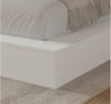 Kanso Low Platform Bed Set Queen Bed | Kanso Lit a Plateforme Basse avec Tete de Lit