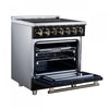 Forno Massimo 30 Inch Freestanding Electric Range, 5 radiant burners, 4.32 cu.ft., Black -FFSEL6020-30BLK | Cuisiniere electrique Massimo de 30 po, 5 foyers radiants, 4,32 pi³, noir - FFSEL6020-30BLK