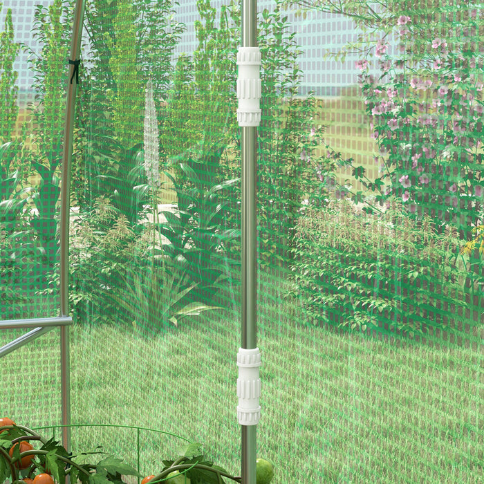 Outsunny 20' X 10' Tunnel Greenhouse With Sprinkler System Green House