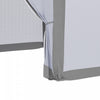 Outsunny Hexagon Party Tent, Patio Gazebo With Netting Mesh, Dark Grey