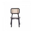 Versailles Industry Chic Wood Dining Chair in Black and Natural - Set of 4 | Chaise de salle a manger en bois style industriel Versailles en noir et naturel - Lot de 4