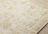 Ellis Subtle Traditional Elegant Beige Cream Area Rug - 5'3" x 7'7"|Carpette discrète, traditionnelle et élégante Ellis beige et crème - 5 pi 3 po x 7 pi 7 po