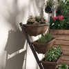 Outsunny 5-tier Raised Garden Bed With 5 Planter Boxes, Outdoor Plant Stand Grow Containers With Lea|Outsunny Jardin Sureleve A 5 Niveaux Avec 5 Bacs A Plantes, Bacs De Culture Pour L'exterieur Avec Tr