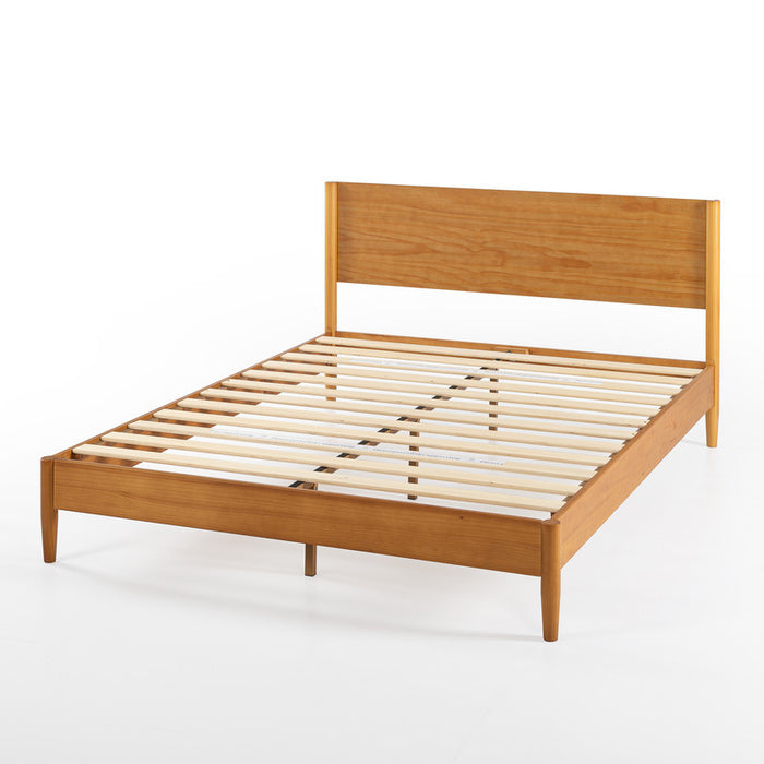 Allen Bamboo Platform Bed with Headboard - Full Size