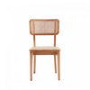 Giverny Industry Chic Wood Dining Chair in Natural - Set of 4 | Chaise de salle a manger en bois style industriel Giverny, finition naturelle - Lot de 4
