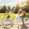 Costway 16" Kids Bike Toddler Adjustable Bicycle With Training Wheel For 4-7 Years Old Girl Blue