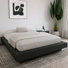 Marconi Platform Bed Frame Queen Bed | Lit Plateforme Marconi