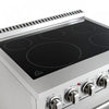 Forno Paolo 30" Stainless Steel Electric Range, 4.38 CU.FT - FFSEL6011-30 | Cuisiniere electrique en acier inoxydable Paolo 30 po, 4,38 pi³ - FFSEL6011-30WHT