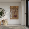 Porto Entryway Wall-Mounted Coat Rack with Shelf | Porte-manteau mural d’entree Porto avec tablette