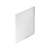 Dovetail 24 Inch Frameless Rectangular Mirror In Chrome | Dovetail Miroir Rectangulaire Sans Cadre de 24 Pouces Chrome