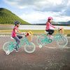 Prorider 14" Kid's Bike With Training Wheels Adjustable Handlebar Seat Handbrake Green