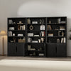 Rivington Modern 40" Bookcase Cabinet in Black - Set of 3 | Armoire bibliotheque moderne Rivington 40" en noir - Ensemble de 3