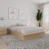 Malibu Bed Frame Queen Bed | Lit Plateforme Malibu