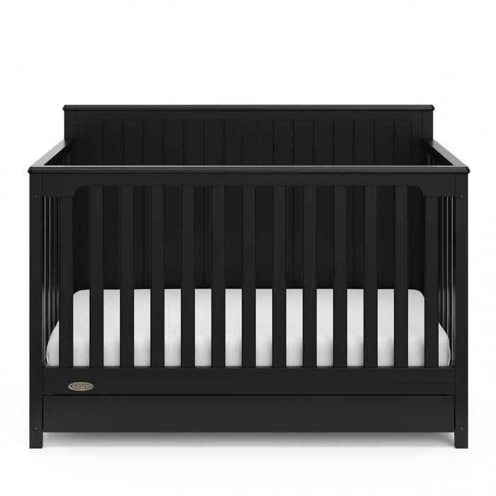 Graco Hadley 5-in-1 Convertible Crib with Drawer - Black