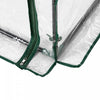 Outsunny 40"l X 20"w X 59"h Walk-in Garden Greenhouse With Durable Steel Frame Outdoor Hot House Tom|Outsunny Serre De Jardin Couverture En Pvc Avec Cadre En Acier Pour Serre 101,6 X 50,8 X 152,4 Cm Av