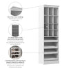 Bestar Versatile 25 W Closet Shoe Organizer - White|Organisateur de garde-robe pour chaussures Versatile de Bestar de 25 po (L) - blanc