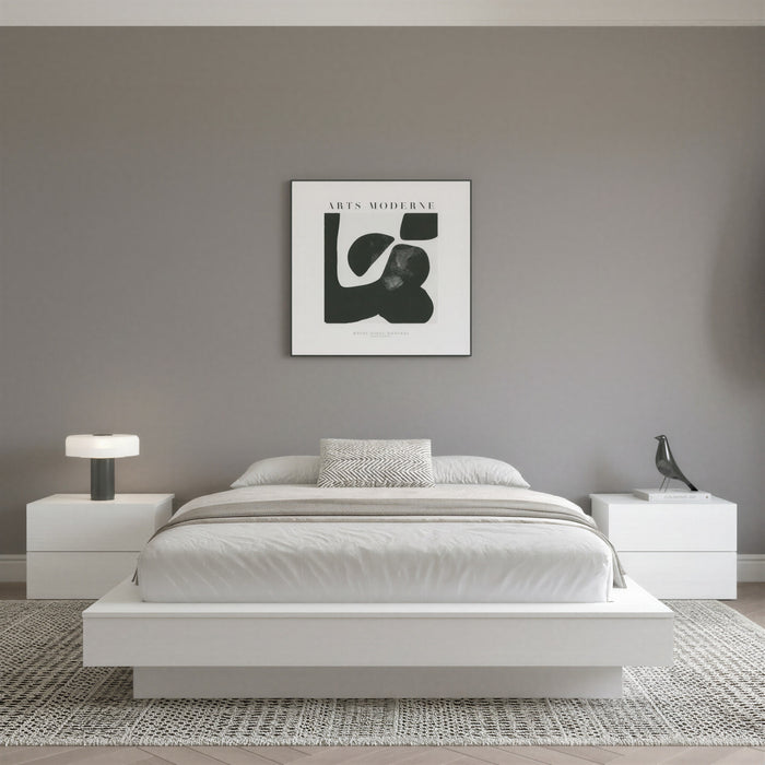 Marconi Platform Bed Frame King Bed