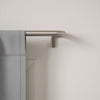 Umbra Twilight Matte Nickel Expandable Blackout 3/4" Curtain Rod - 66"-144" | Tringle à rideaux coupe-lumière extensible Twilight de Umbra nickel mat de 3/4 po - 66 po à 144 po