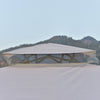 Outsunny 9.6' X 9.6' Patio Gazebo Outdoor Pavilion 2 Tire Roof Canopy Shelter Garden Event Party Ten|Outsunny Pavillon De Jardin Tonnelle Barnum Style Colonial Double Toit Toiles Moustiquaires Amovible