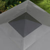 Outsunny 10' X 10' Pop Up Canopy Foldable Party Tent With Nettings, Grey|Outsunny 10' X 10' Tente De Fete Pliable Pop Up Canopy Avec Filets, Grise