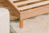 Smart Base Essential Full Metal Platform Bed Frame - Natural | Cadre de lit plateforme double Smart Base Essential en métal - naturel